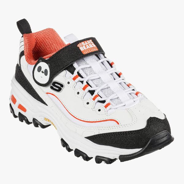 Giày Thời Trang Bé Gái Skechers D'LITES 317007L-BKW