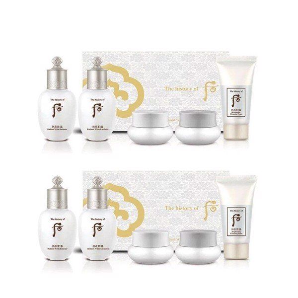 Combo 2 Bộ Dưỡng Ẩm Làm Trắng Căng Óng Da The History Of Whoo Gongjinhyang Seol Radiant White