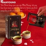 Nước Hồng Sâm 6 Năm Tuổi ManYoung Giúp Tăng Cường Sinh Lực, Phục Hồi Sức Khoẻ Hiệu Quả - 30 gói