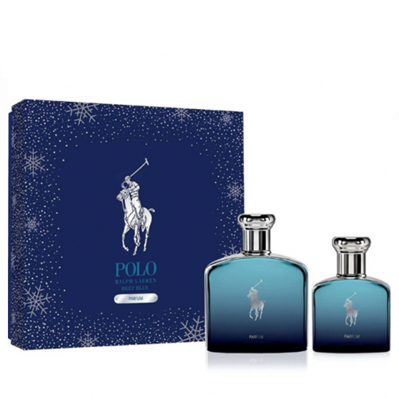 Bộ Quà Tặng Ralph Lauren Polo Deep Blue Parfum Spray / Vaporisateur 125ml - 40ml