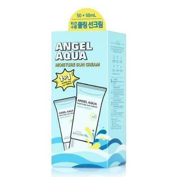 (HSD: 7/2026) Full Size Bộ Kem f168bet Beyond Angel Aqua Moisture Sun Cream 50mlx2pcs