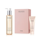 Full Size Bộ Dầu Tẩy Trang Ohui Miracle Moisture Cleansing Oil 150ml + 40ml
