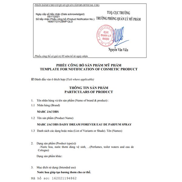 Nước Hoa Marc Jacobs Daisy Dream Forever EDP 50ml