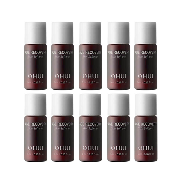Combo 10 Nước Hoa Hồng Chống Lão Hóa OHUI Age Recovery Skin Softener 5mlx10