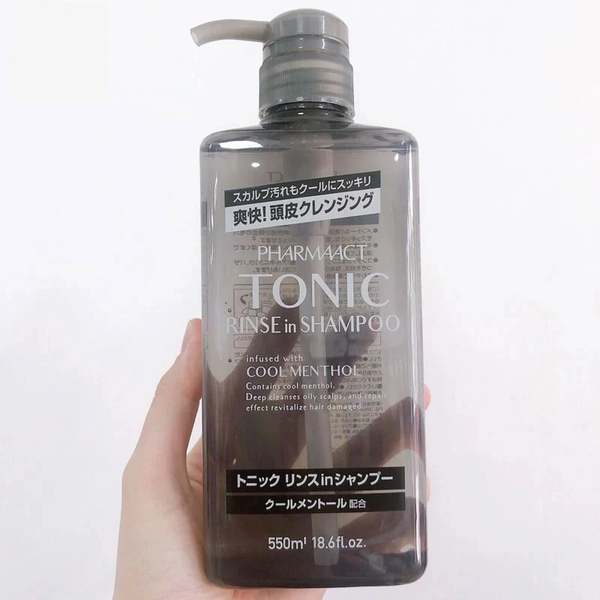 Dầu Gội, Xả Bạc Hà Mát Lạnh Pharmaact 550ml