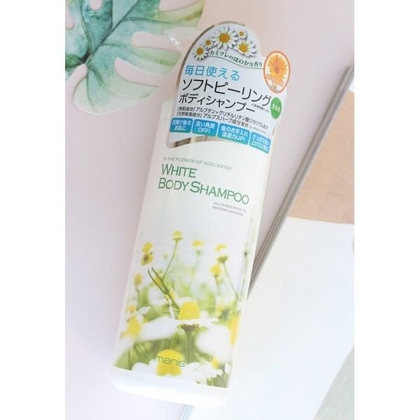 (HSD: 1/2026) Sữa Tắm Trắng Da Manis (Hương Hoa Cúc) 450ml