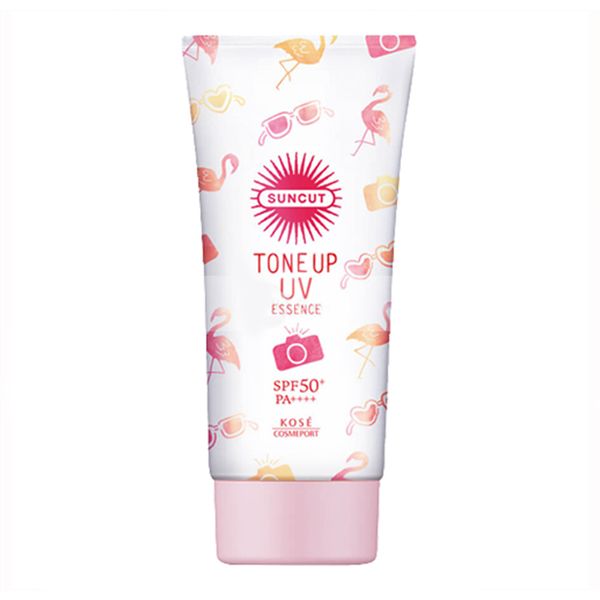Tinh Chất Chống Nắng Nâng Tone Trắng Hồng Tự Nhiên Kose Suncut Tone Up UV Essence SPF50 + PA ++++ 80g