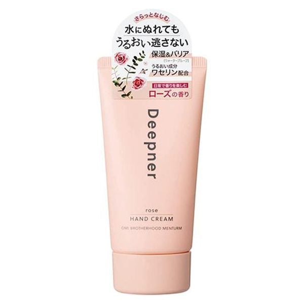 Kem Dưỡng Da Tay Siêu Mềm Mịn Omi Menturm Hương Hoa Hồng  40g