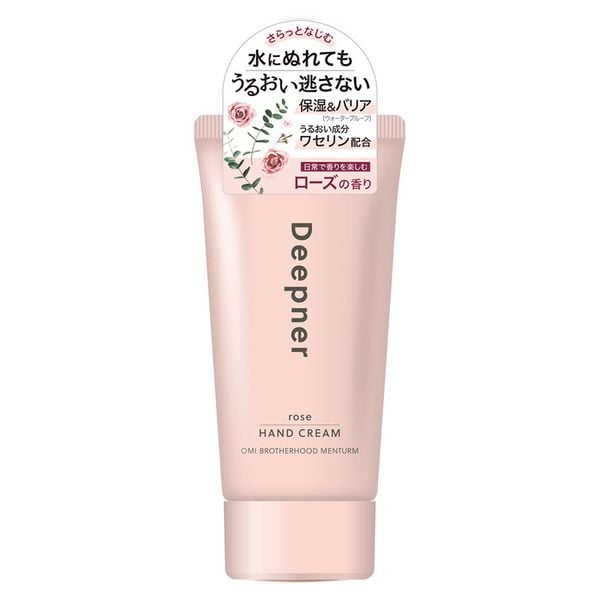 Kem Dưỡng Da Tay Siêu Mềm Mịn Omi Menturm Hương Hoa Hồng  40g