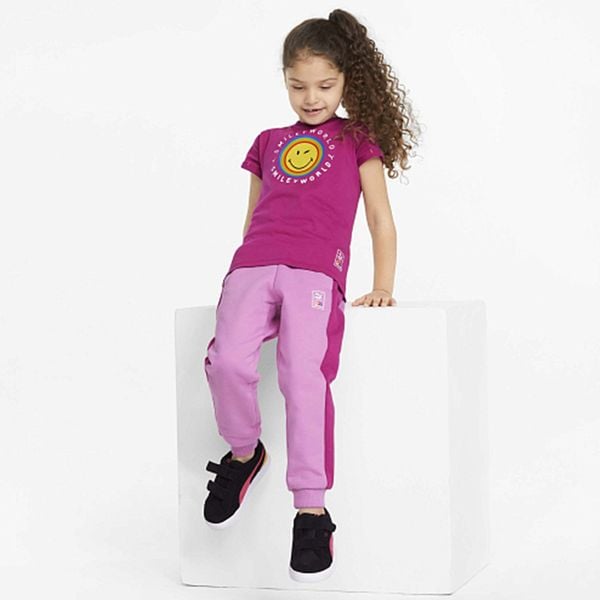 Quần Dài Thời Trang Trẻ Em Puma x SMILEY T7 Track Pants cl 53341315
