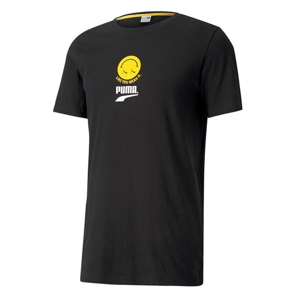 Áo Thun Thời Trang Nam Puma Club Graphic Tee Black 598793_01