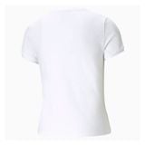 Áo Thun Thời Trang Nữ Puma Classics Fitted Tee White 599577_02