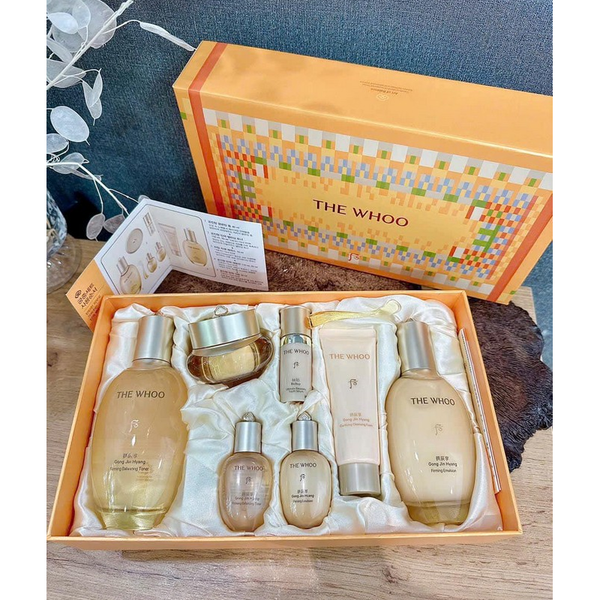 Full Size Bộ Dưỡng Da The Whoo Gongjinhyang Firming 3pcs Set
