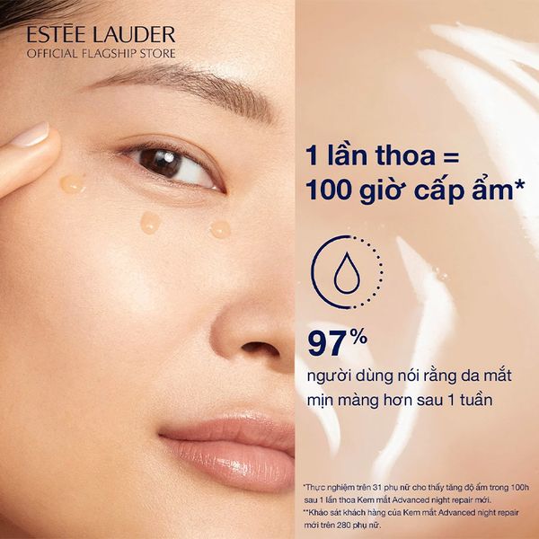 (HSD: 8/2026) Kem Mắt Dạng Gel Estee Lauder Advanced Night Repair Eye Supercharged Gel-Crème Synchronized Multi-Recovery Eye Cream 15ml