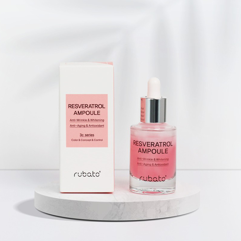 Tính Chất Chống Lão Hoá Rubato Resveratrol Ampoule 30ml Vstyle.vn