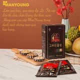 Nước Hồng Sâm 6 Năm Tuổi ManYoung Giúp Tăng Cường Sinh Lực, Phục Hồi Sức Khoẻ Hiệu Quả - 30 gói