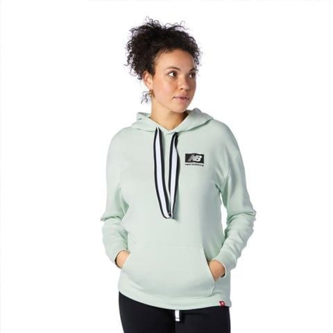 Áo Hoodies Thời Trang Nữ New Balance ESSENTIAL ID ATH HOODIE AWT13519WES