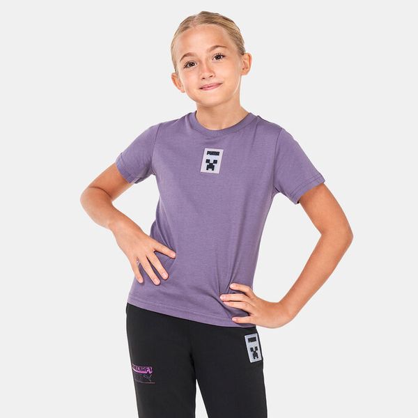 Áo Thun Thời Trang Bé Gái Puma MINECRAFT Graphic Tee 67035961