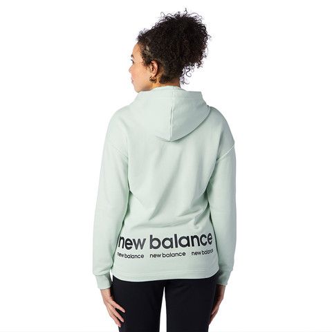 Áo Hoodies Thời Trang Nữ New Balance ESSENTIAL ID ATH HOODIE AWT13519WES