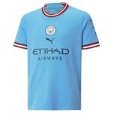 Áo Thun Bóng Rổ Trẻ Em Puma MCFC Home Jersey Replica Jr 76571301