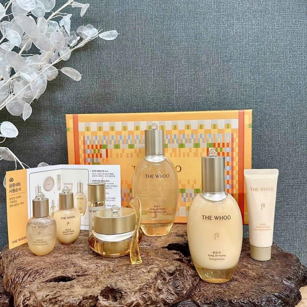 Full Size Bộ Dưỡng Da The Whoo Gongjinhyang Firming 3pcs Set