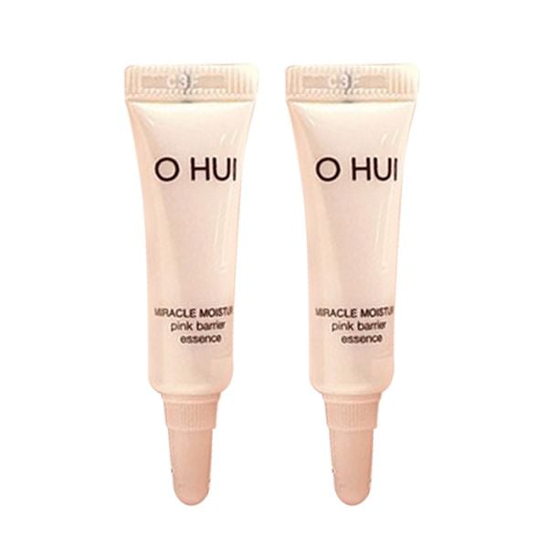 (HSD: 4/2026) Combo 2 Serum Dưỡng Ẩm Ohui Moisture Pink Barrier Essence 4mlx2 (Hàng tách set)