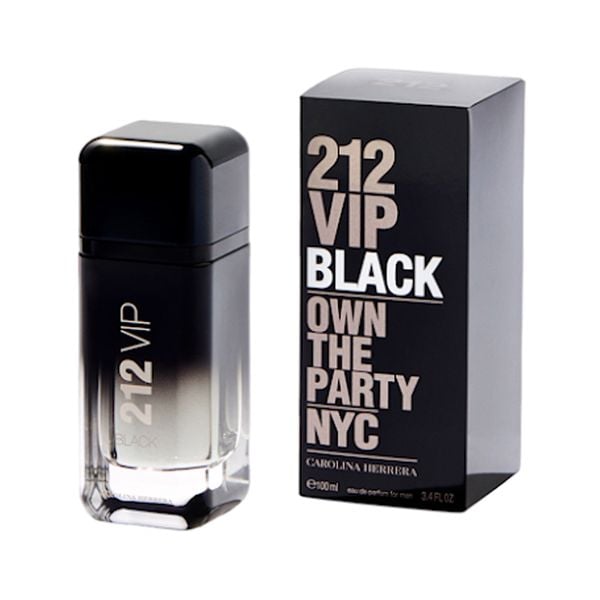 Nước Hoa Nam Carolina Herrera 212 Vip Men Black EDP 100ml