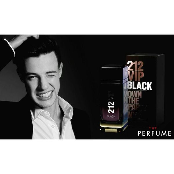 Nước Hoa Nam Carolina Herrera 212 Vip Men Black EDP 100ml