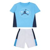 Quần Shorts Thời Trang Trẻ Em Rookie Jordan JDK Court Blocked Short Set 85B584-001