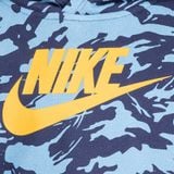 Áo Hoodies Thời Trang Bé Trai Rookie Nike Nya B Nsw Club Camo Flc Po, Dark Blue 86J809-U3E