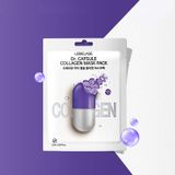 Hộp 10 Miếng Mặt Nạ Tăng Độ Đàn Hồi, Ngừa Lão Hóa Lebelage Dr.Capsule Collagen Mask Pack 25mlx10