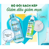 (HSD: 7/2026) Bộ Sản Phẩm Làm Sạch Và Ngăn Ngừa Mụn Garnier BCAA Set 4 Sản phẩm