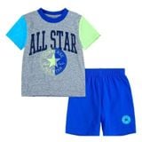 Bộ Quần Áo Bộ Quần Áo Thời Trang Bé Trai Rookie Converse BLUE 8CC672-U89