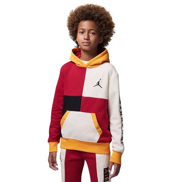 Áo Hoodies Thời Trang Bé Trai Rookie Jordan JDK Paprika Flc Po Hoodie(K/M), RED 95B772-R2S
