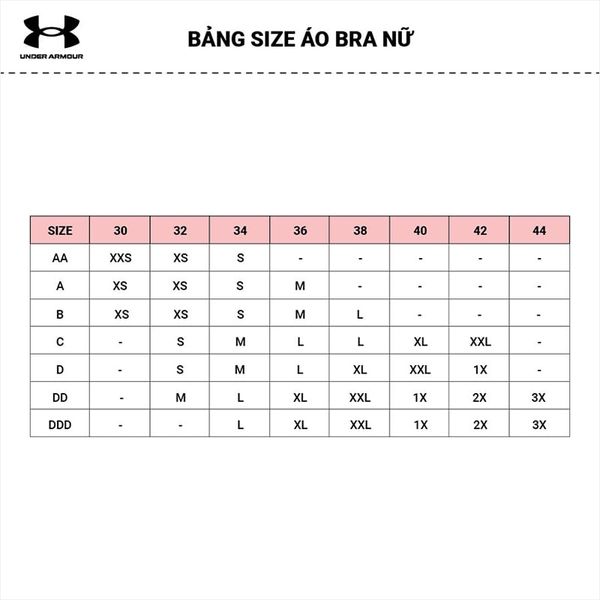 Bra Tập luyện Nữ Under Armour UA SmartForm Evolution Mid 1373826-592