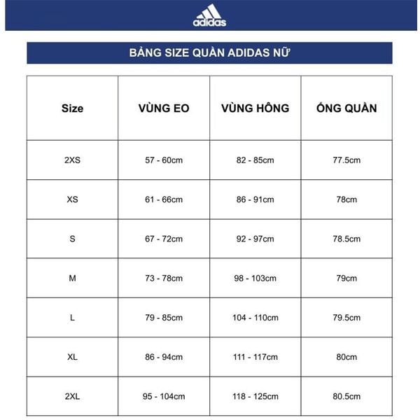 Quần Tập Legging Nữ Adidas BQ2122