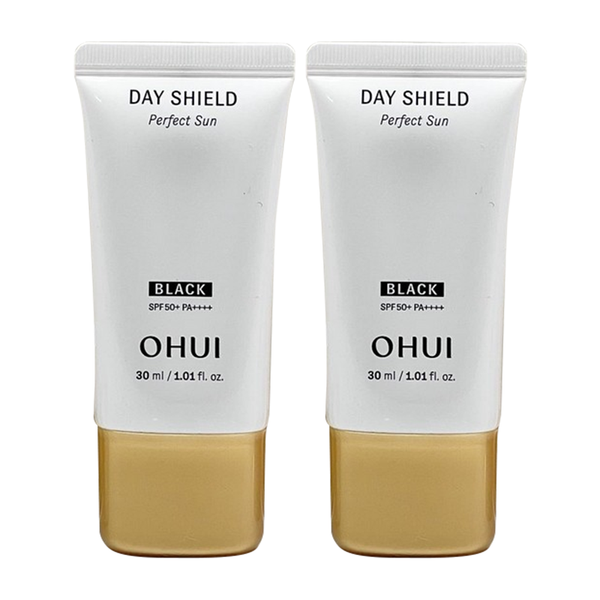 Combo 2 Kem Chống Nắng Kiểm Soát Dầu Ohui Day Shield Perfect Sun Black 30mlx2 (Hàng tách set)