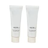 Combo 2 Sữa Rửa Mặt & Tẩy Tế Bào Chết Đất Sét Sum37 Time Energy Bright Clay Pack Cleanser 40mlx2