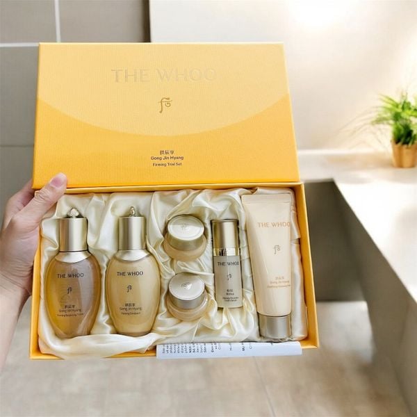 Bộ Dưỡng Da Chống Lão Hóa Đông Y The Whoo Gongjinhyang Firming Trial Set Y24