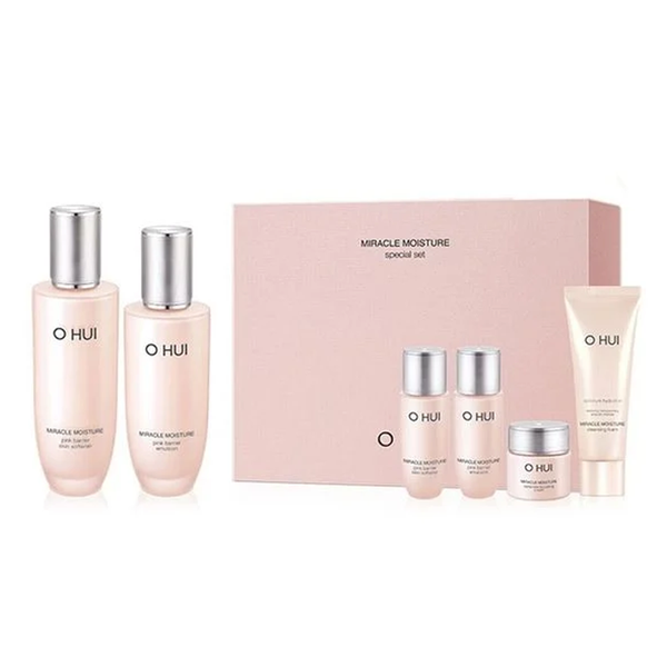 Full Size Bộ Dưỡng ẩm Ohui Miracle Moisture 6pcs Special Set Mẫu Mới