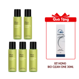 Combo 5 Dầu Tẩy Trang Beyond Phytoganic Cleansing Liquid 25mlx5 Tặng Chai Xịt Họng Bio 30ml
