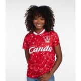 Áo Thun Đá Bóng Nữ LFC App Candy Home Shirt Ladies RED A13356