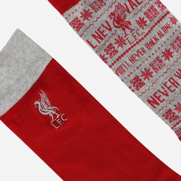 Vớ Đá Bóng Unisex Lfc 2PK Fairisle A21WE30 (2 ĐÔI)