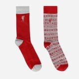 Vớ Đá Bóng Unisex Lfc 2PK Fairisle A21WE30 (2 ĐÔI)