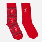 Vớ Đá Bóng Unisex Lfc 2PK FAIRISLE A23WE14 (2 ĐÔI)