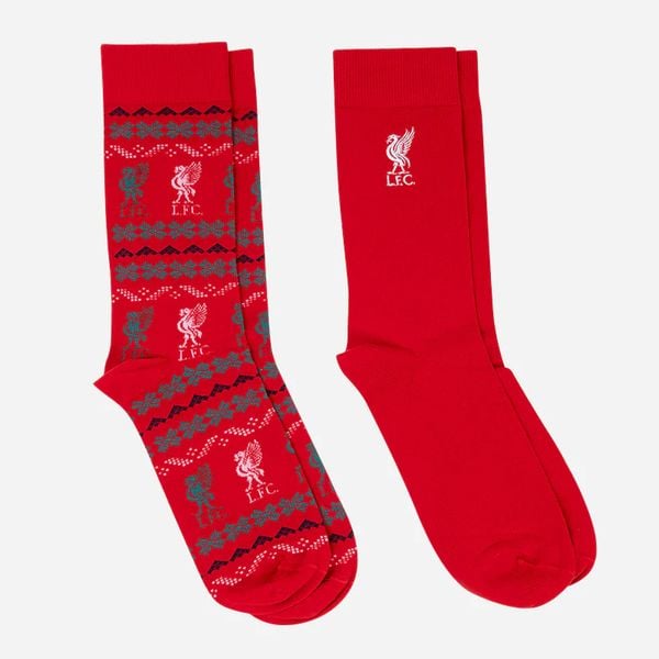 Vớ Đá Bóng Unisex Lfc 2PK FAIRISLE A23WE14 (2 ĐÔI)