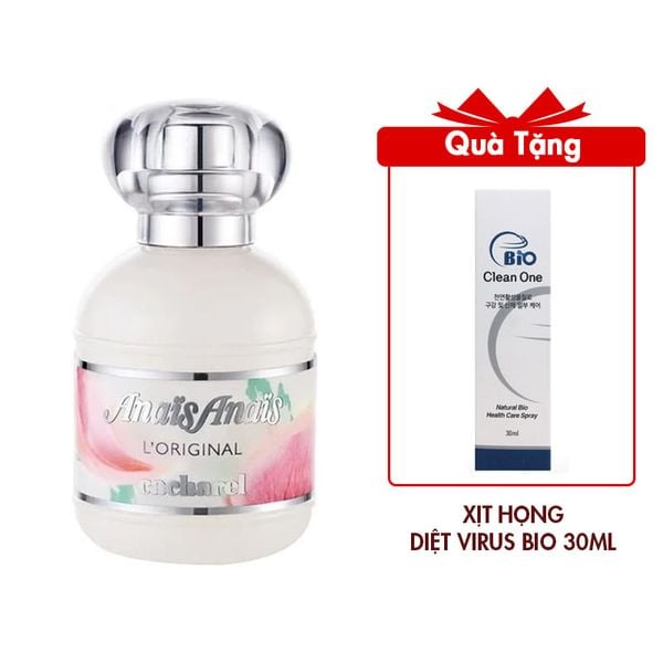 (HSD: 12/2026) Nước Hoa Nữ Cacharel Anais Anais L'Original Eau De Toilette 30ml