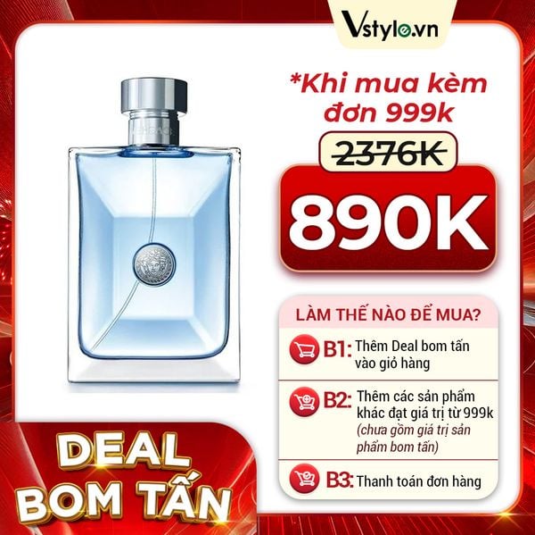 Nước Hoa Versace Pour Homme EDT 100ml (DEAL BOM TẤN 999K)