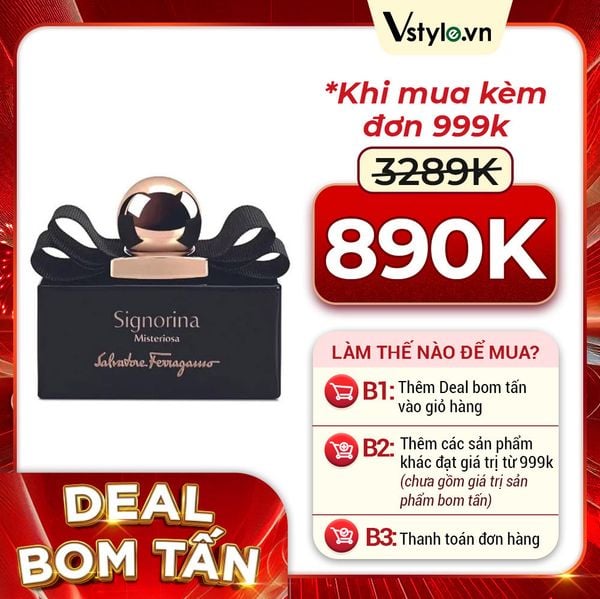 Nước Hoa Salvatore Ferragamo Signorina Misteriosa EDP 100ml (DEAL BOM TẤN 999K)