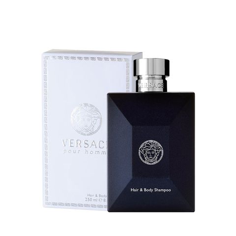 Combo Gel Tắm Gội Hương Nước Hoa Versace Pour Homme 250ml Và Nước hoa mini Versace Pour Homme 5ml